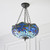Interiors 1900 Interiors1900 64075 Blue Dragonfly Inverted Pendant