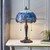Interiors 1900 64090 Blue Dragonfly Medium Table Lamp