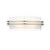 Dar Lighting Dar  SEC372 Sector LED White/Opal Glass Large Wall Light 