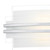 Dar Lighting Dar  SEC372 Sector LED White/Opal Glass Large Wall Light 