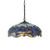 Interiors 1900 64080 Blue Dragonfly Medium Pendant