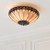 Interiors 1900 63973 Brooklyn Tiffany Flush Fitting