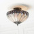 Interiors 1900 63978 Brooklyn Tiffany Semi Flush Light