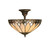 Interiors 1900 63978 Brooklyn Tiffany Semi Flush Light