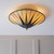 Interiors 1900 70240 Dark Star Tiffany Flush Fitting