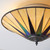 Interiors 1900 70240 Dark Star Tiffany Flush Fitting