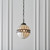 Interiors 1900 67044 Fargo 1 Light Tiffany Globe Pendant