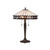 Interiors 1900 70935 Fargo 2 Light Tiffany Table Lamp