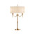 Interiors 1900 63648 Stanford Antique Brass Table Lamp