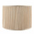 Interiors 1900 CA1FSH-W Kemp 18andquot; Pleated Beige Oval Shade