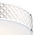 Dar Lighting Dar  CIV5050 Civic 5 light Polished Chrome/Glass Flush Fitting 