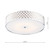 Dar Lighting Dar  CIV5050 Civic 5 light Polished Chrome/Glass Flush Fitting 