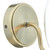 Dar Lighting Dar  VES0775 Vestry 1 Light Antique Brass Bathroom Wall Light 