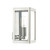 Dar Lighting Dar  ERA0744 Era 1 Light Polished Chrome Outdoor wall Light 