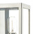 Dar Lighting Dar  ERA0744 Era 1 Light Polished Chrome Outdoor wall Light 