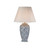 Dar Lighting Dar ELY4223 Ely 1 light Ceramic Table Lamp 