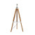 Dar Lighting Dar  EAS4943 Easel 1 Light Wooden Tripod Floor Lamp 