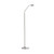 Dar Lighting Dar  WEL4946 Wellington 1 Light Satin Chrome LED Floor Lamp 