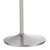 Dar Lighting Dar  WEL4946 Wellington 1 Light Satin Chrome LED Floor Lamp 