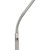 Dar Lighting Dar  WEL4946 Wellington 1 Light Satin Chrome LED Floor Lamp 