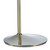 Dar Lighting Dar  WEL4975 Wellington 1 Light Antique Brass LED Floor Lamp 