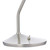 Dar Lighting Dar  WEL4046 Wellington 1 Light Satin Chrome LED Desk Lamp 