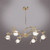 Mantra Lighting Mantra M0079PB Dali 6 Light Ceiling Pendant