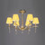 Mantra Lighting Mantra M0344PB Siena 6 Light Ceiling Fitting