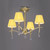 Mantra Lighting Mantra M0345PB Siena 4 Light Ceiling Fitting