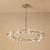 Mantra Lighting Mantra M0888AB Kromo 8 Light Antique Brass Ceiling Pendant