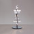 Mantra Lighting Mantra M0895 Kromo 1 Light Polished Chrome Table Lamp
