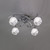 Mantra Lighting Mantra M0807 Fragma 4 Light Polished Chrome Ceiling Pendant