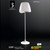 Mantra Lighting Mantra M1502 Cool White 2 Light Floor Lamp