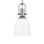 Dar Lighting Dar  NOL0108 Nolan 1 Light Polished Chrome Ceiling Pendant 