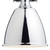 Dar Lighting Dar  NOL0150 Nolan 1 Light Polished Chrome Ceiling Pendant 