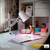 Mantra Lighting Mantra M3613 Looker 1 Light White/Purple Table Lamp