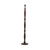 Dar Lighting Dar  HAY4947 Hayward 1 Light Dark Wood Floor Lamp 