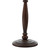Dar Lighting Dar  HAY4947 Hayward 1 Light Dark Wood Floor Lamp 