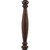 Dar Lighting Dar  HAY4947 Hayward 1 Light Dark Wood Floor Lamp 
