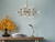 Dar Lighting Dar  COD1235 Code 12 Light Old Gold Ceiling Pendant 
