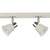 Dar Lighting Dar  FRY8433 Fry 4 Light Pale Cream Bar Spotlight 
