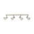 Dar Lighting Dar  FRY8433 Fry 4 Light Pale Cream Bar Spotlight 