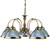Searchlight 9345-5 American Diner 5 Light Ceiling Fitting