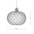 Dar Lighting Dar JUA6550 Juanita 1 Light Polished Chrome Easy Fit 