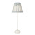 Dar Lighting Dar  GRA422 Grace 1 Light Antique White Table Lamp 