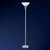 Searchlight 5222SS Linea 1 light floor lamp