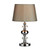 Dar Lighting Dar  EDI4150 Edith 1 Light Polished Chrome Touch Table Lamp 