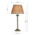 Dar Lighting Dar  HAT4275 Hatton 1 Light Antique Brass Table Lamp 