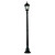 Searchlight 82508BK Alex 1 light outdoor post