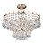 Searchlight 9113-39GO Versailles 5 light Crystal Ceiling Light